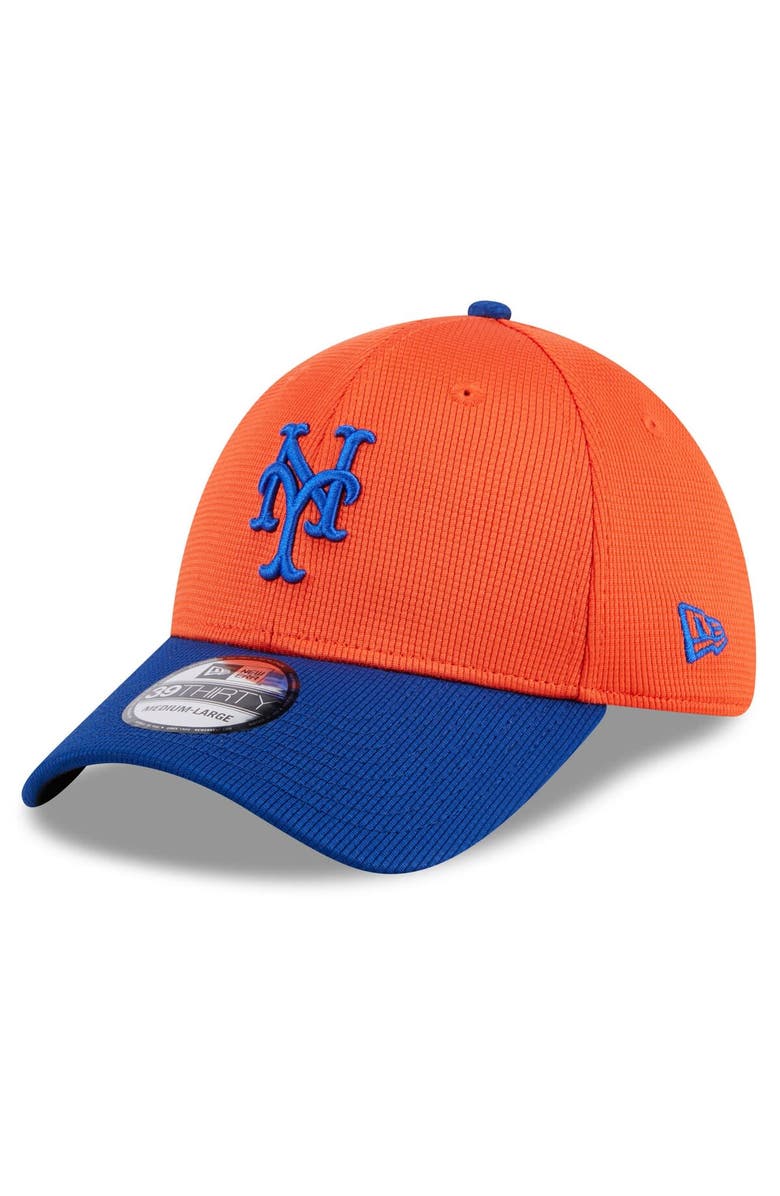 New Era Men's New Era  Orange/Royal New York Mets 2024 Spring Training 39THIRTY Flex Hat, Alternate, color, 
