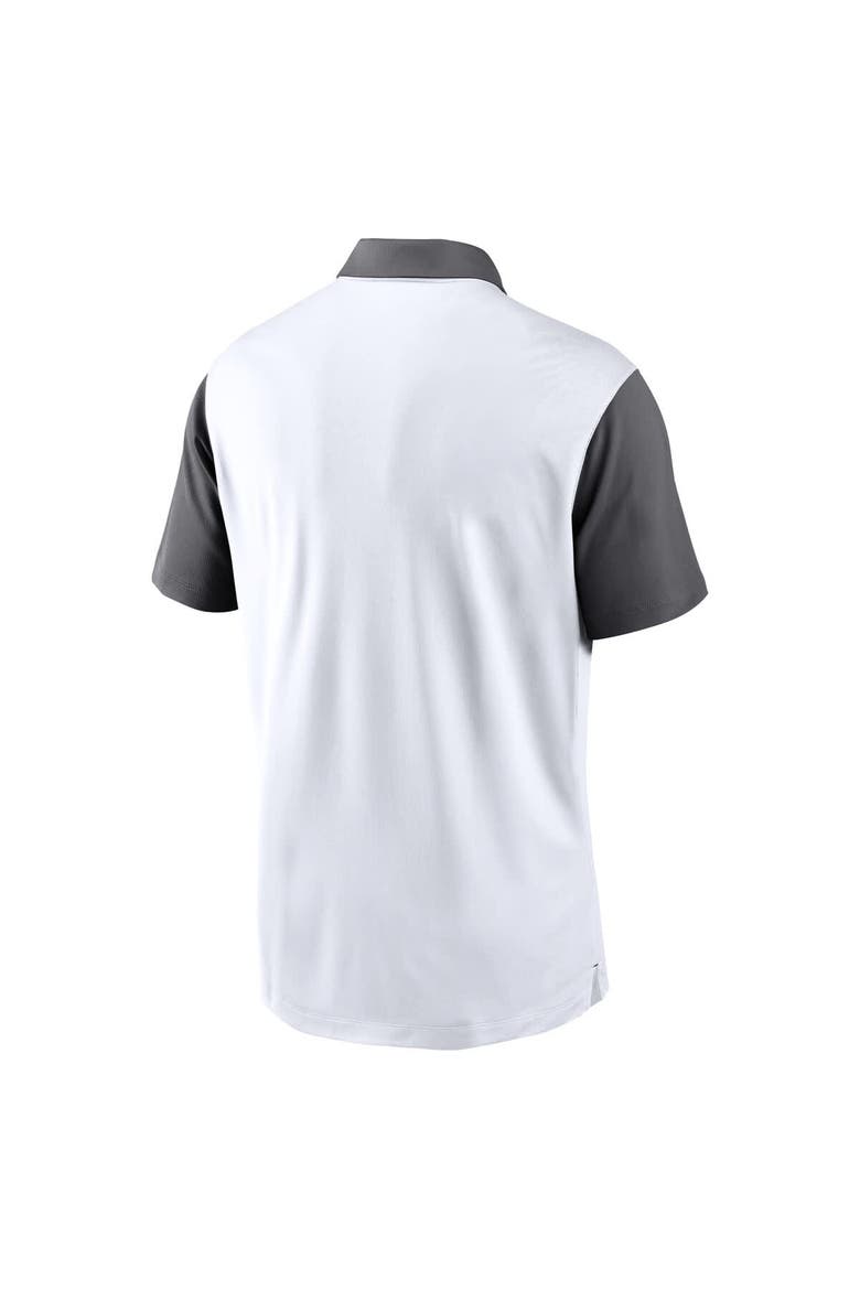Men's Nike White Tennessee Volunteers Campus Pattern Vapor Performance Polo, Alternate, color, White