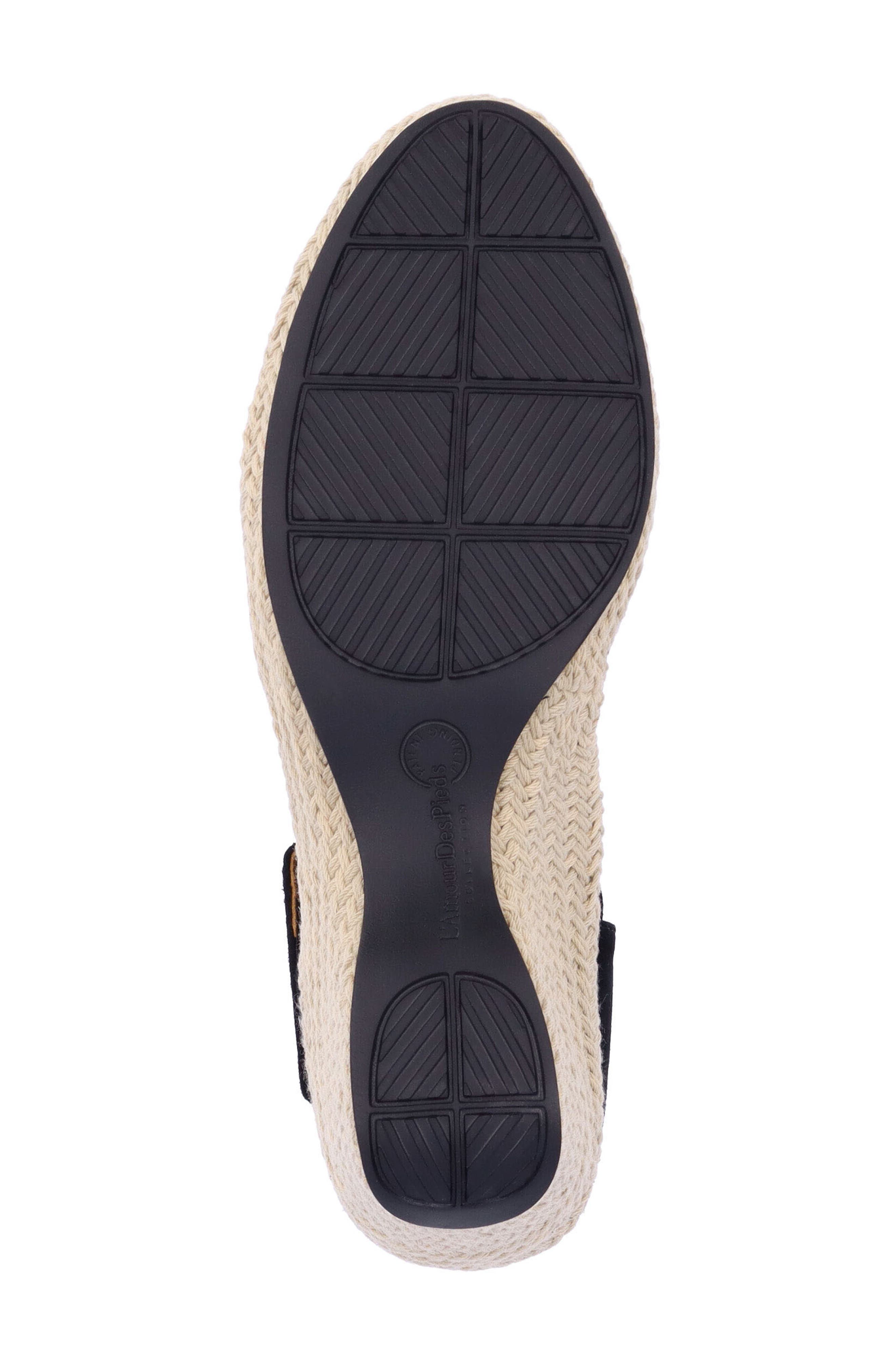 L'Amour des Pieds Oribel Wedge Sandal, Alternate, color, 