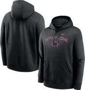 Nike Men's Nike Black Penn State Nittany Lions Throwback Club Fleece Pullover Hoodie