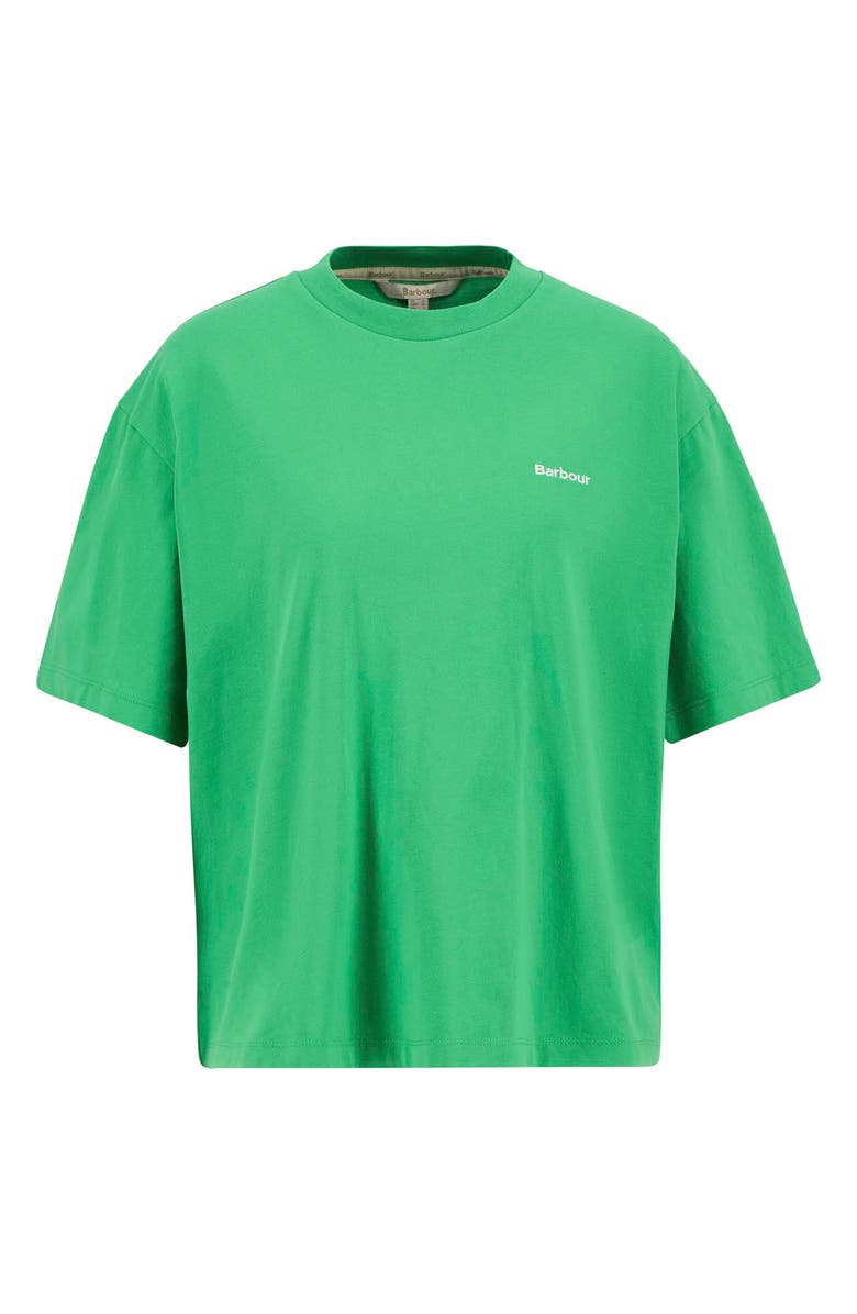 Barbour Jema Oversize Logo T-Shirt, Alternate, color, Kelly Green