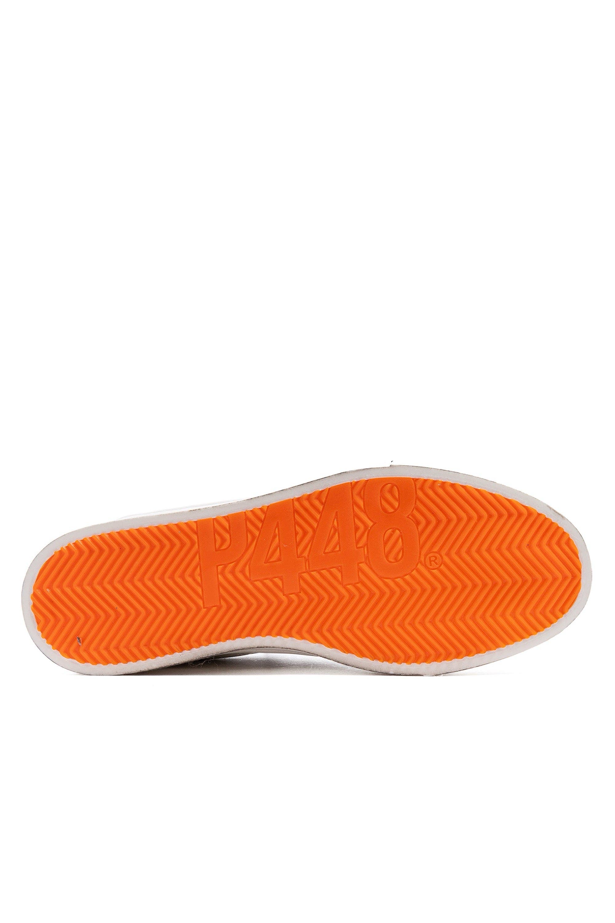 P448 Jack Sneaker, Alternate, color, Acqua Orange