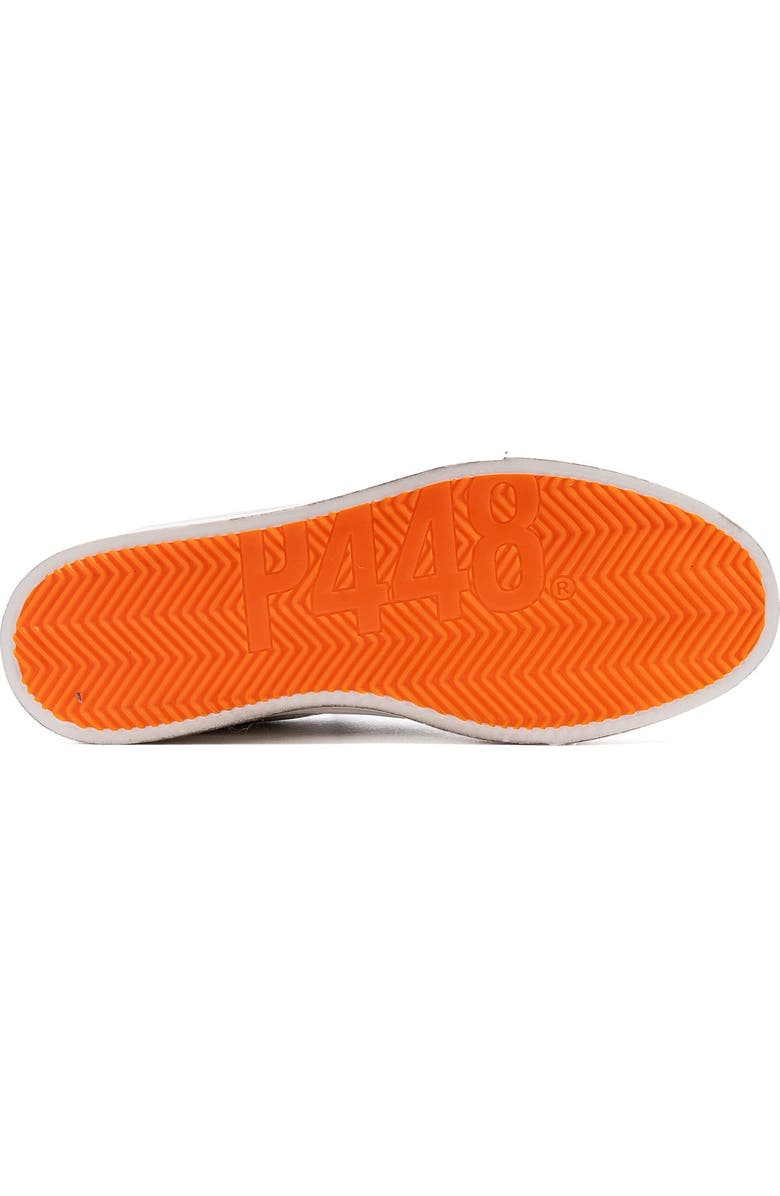 P448 Jack Sneaker, Alternate, color, Acqua Orange