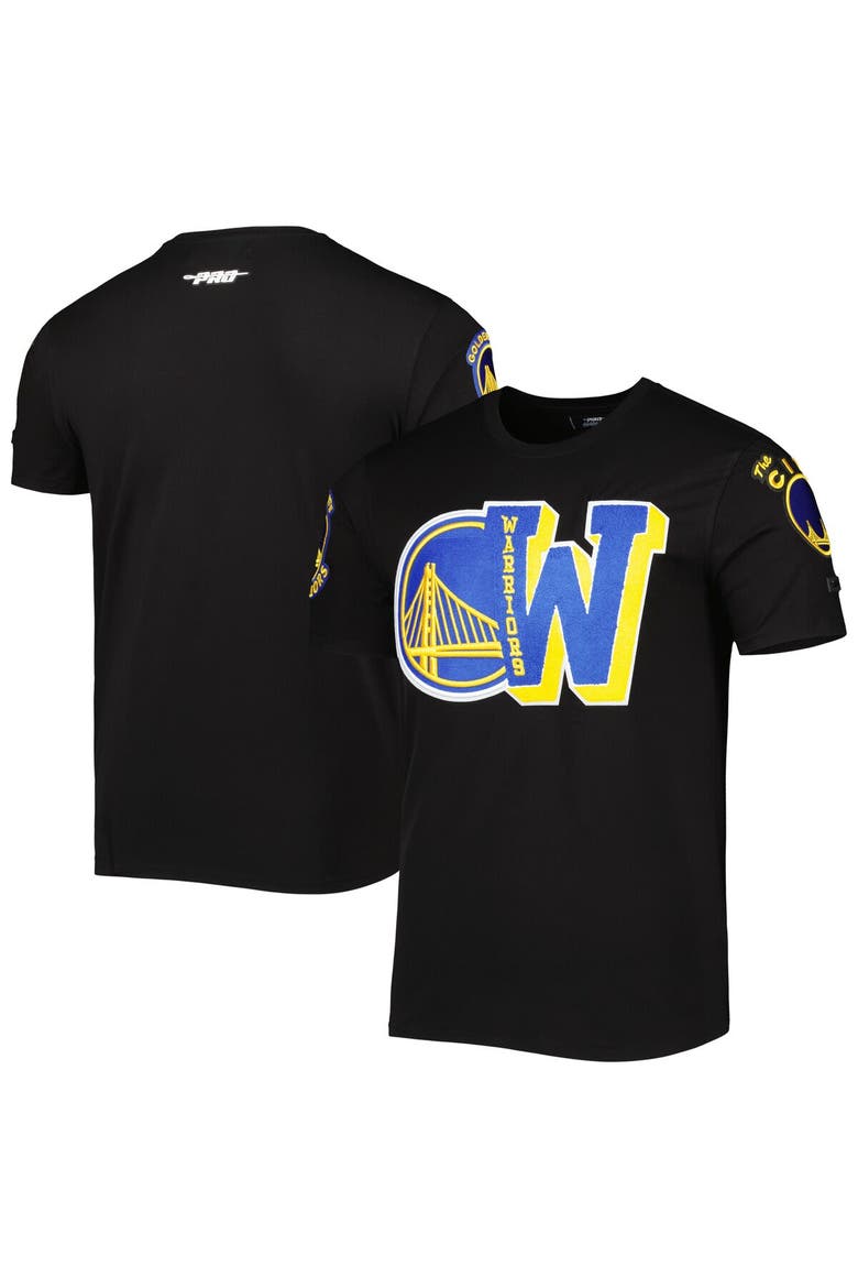 Men's Pro Standard Black Golden State Warriors Mash Up Capsule T-Shirt, Main, color, Black