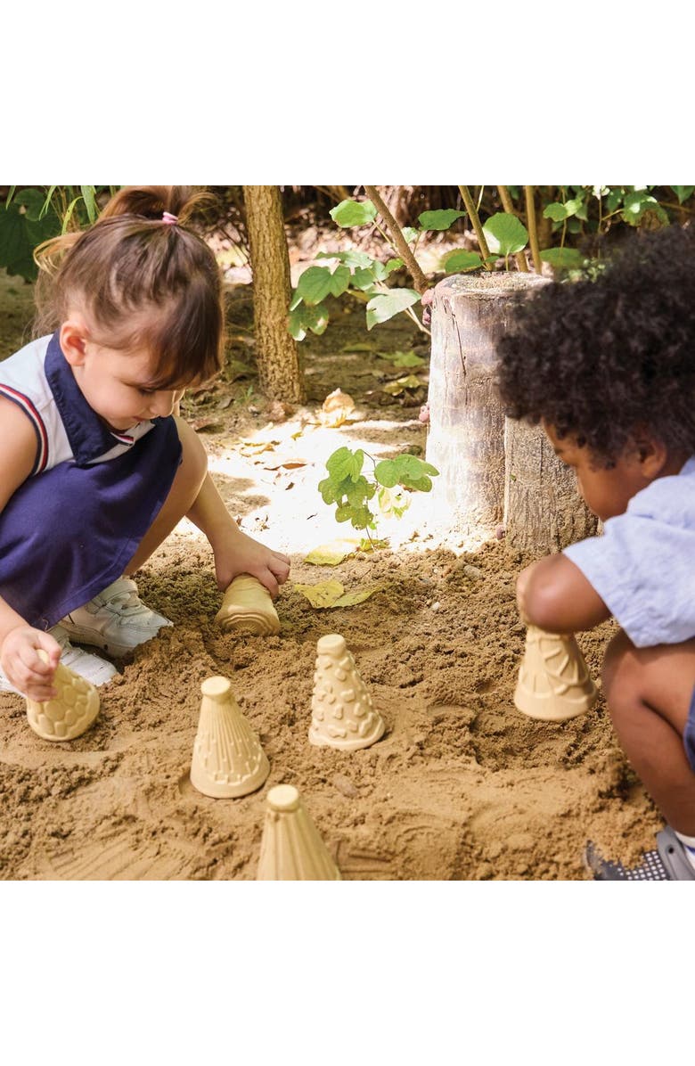 Kaplan Early Learning Company Organic Pattern Rollers Mushroom, Alternate, color, Beige