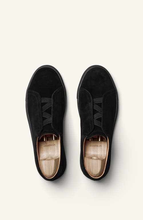 Myrqvist Alnö Elastic Sneakers In Black