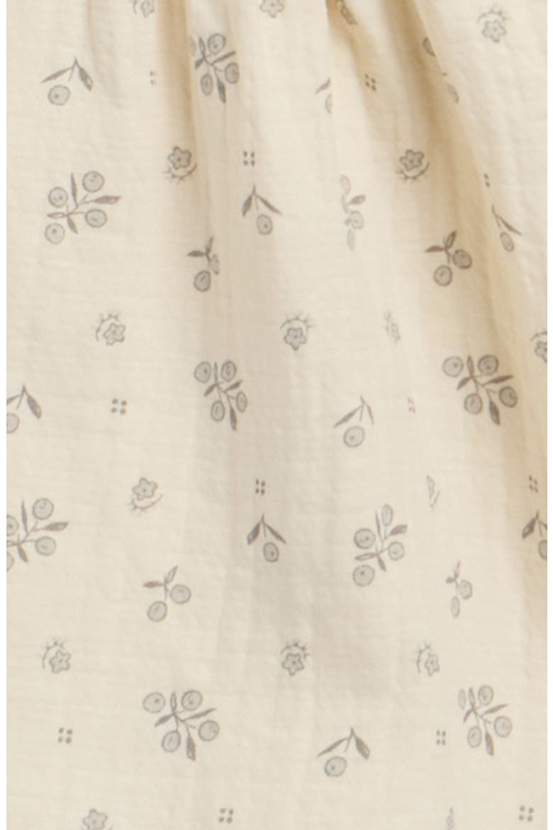 Bella Winter Berry Organic Cotton Dress & Bloomers Set, Alternate, color, NATURAL