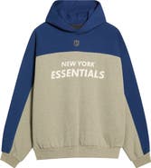 Fear of God Essentials New York Giants 90s Relaxed Colorblock Hoodie