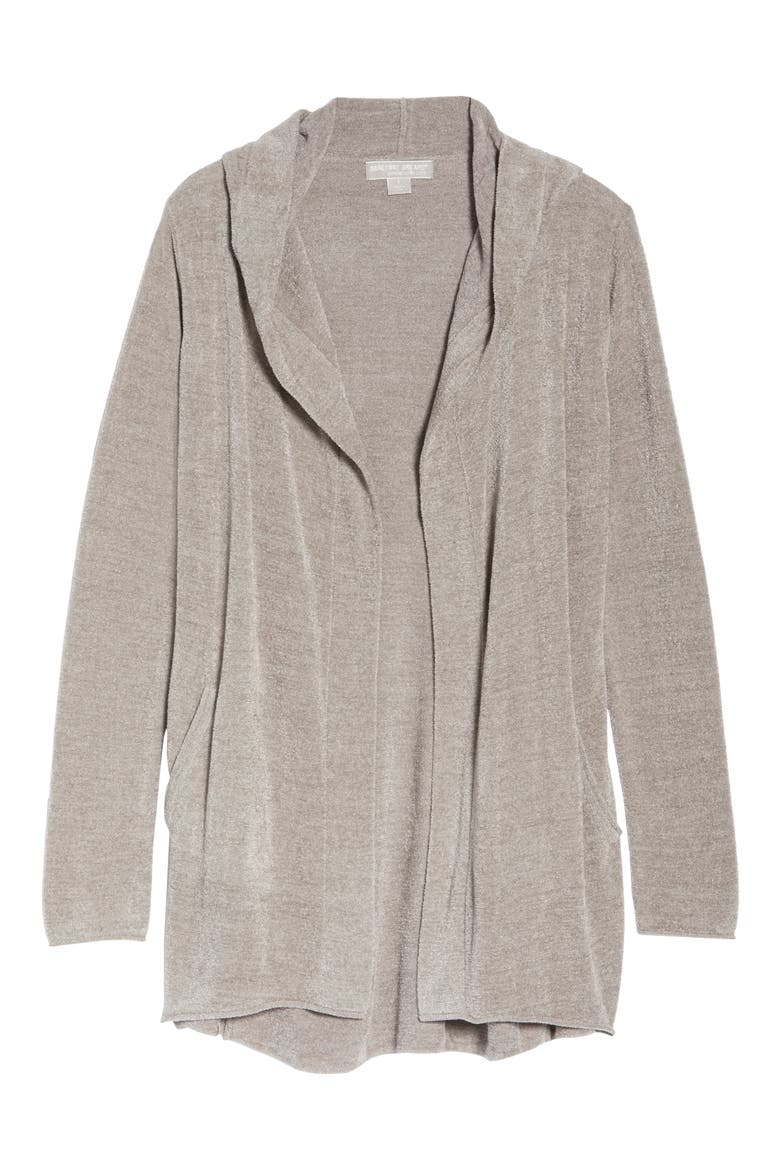 CozyChic™ Ultra Lite Hooded Cardigan, Alternate, color, BEACH ROCK