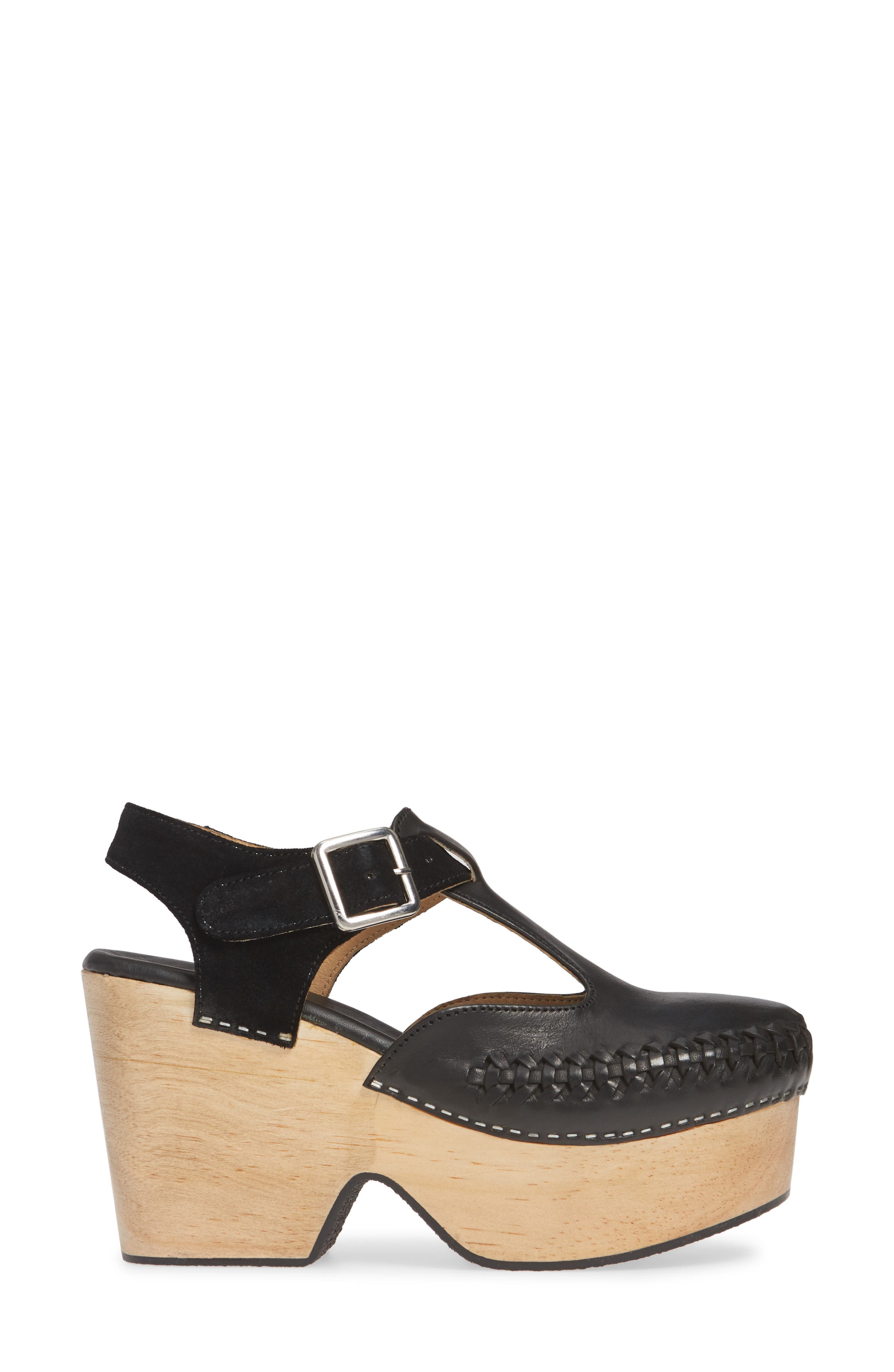 Emmer Clog, Alternate, color, BLACK