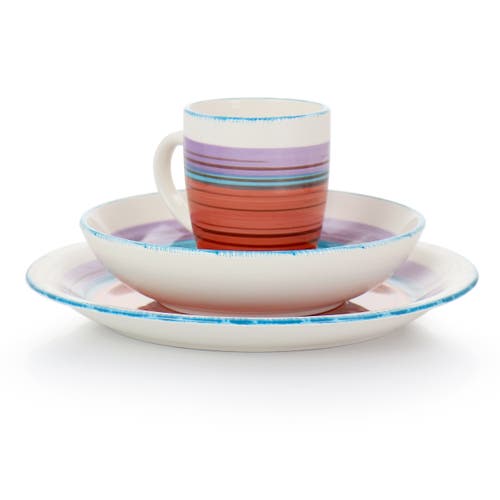 Gibson Home Richvale 12 Piece Round Durastone Dinnerware Set In Multi