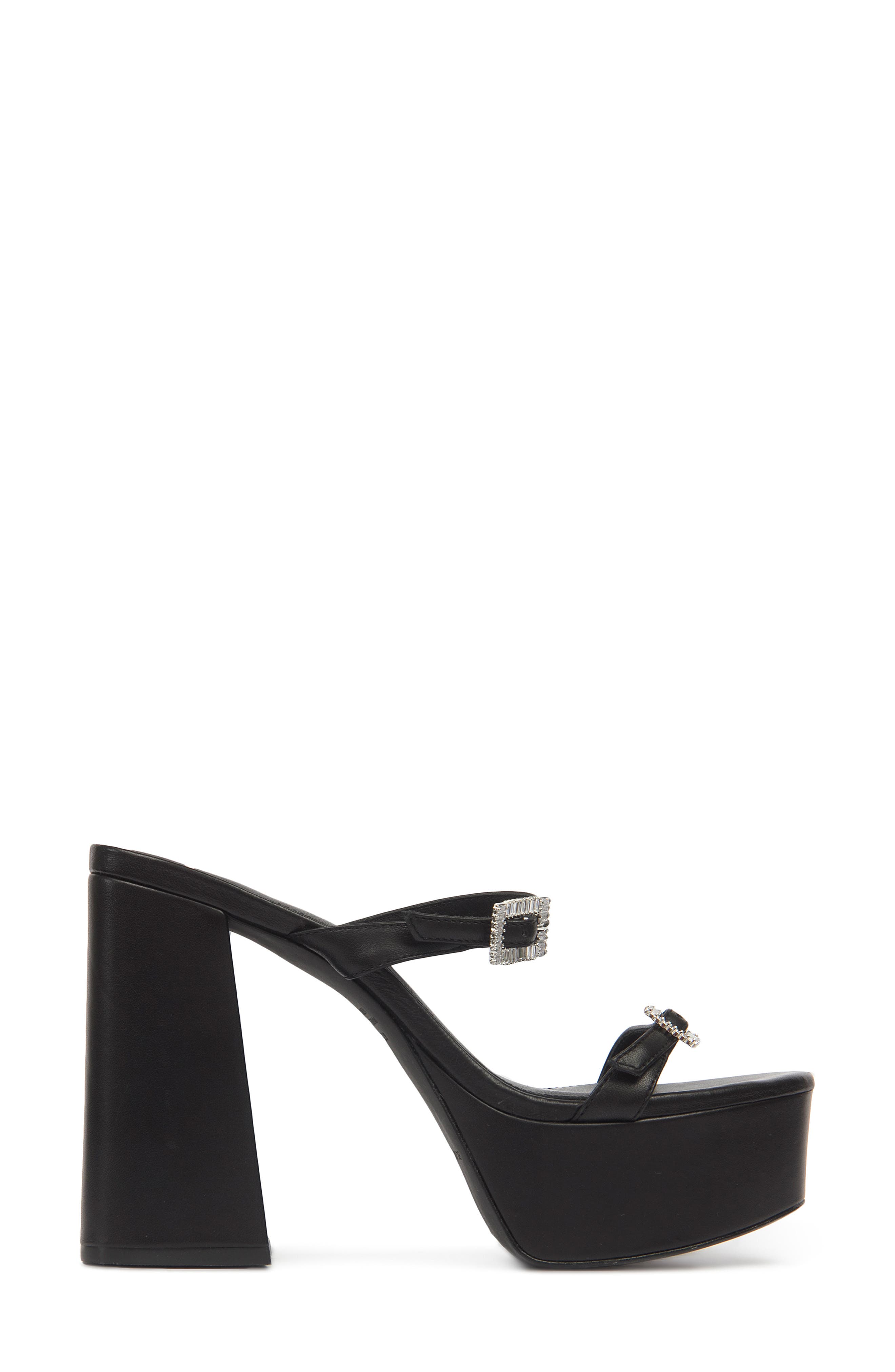 BLACK SUEDE STUDIO Elsie Platform Sandal, Alternate, color, 