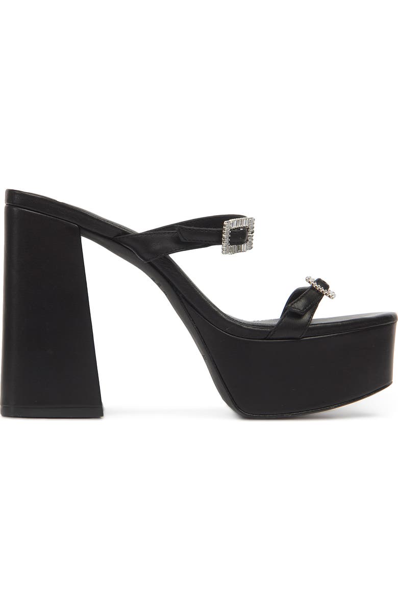 BLACK SUEDE STUDIO Elsie Platform Sandal, Alternate, color,