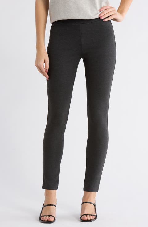 Shawn Pull-On Ponte Knit Pants