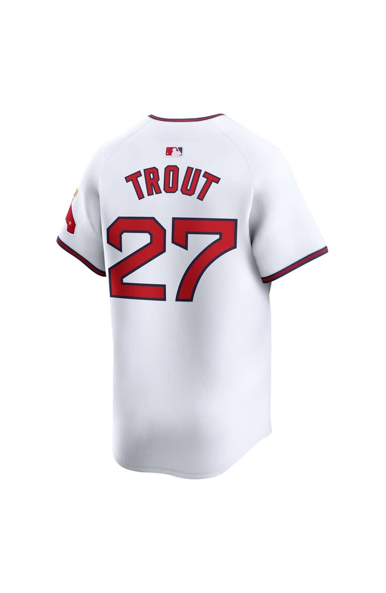 Nike Men's Nike Mike Trout White Los Angeles Angels Alternate Limited Player Jersey, Alternate, color, White