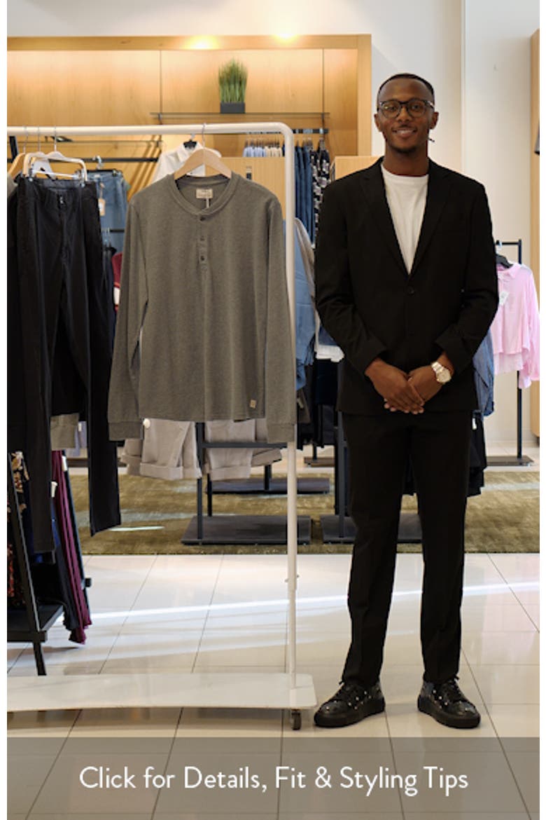 Luxe Jersey Henley video