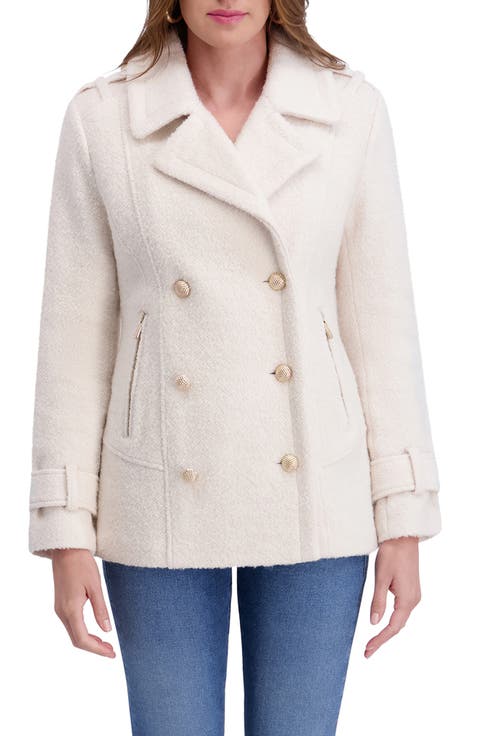 Bouclé Peacoat