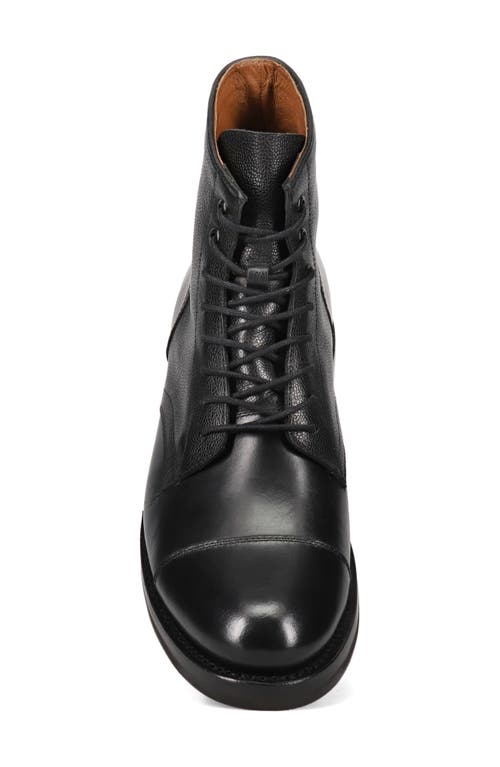 Frye Dylan Cap Toe Boot In Black