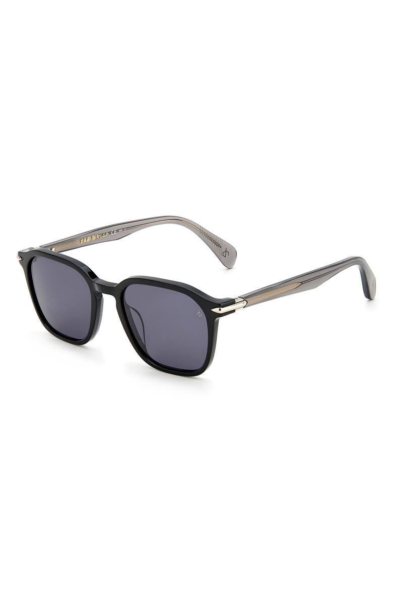 rag & bone 52mm Square Sunglasses, Alternate, color,