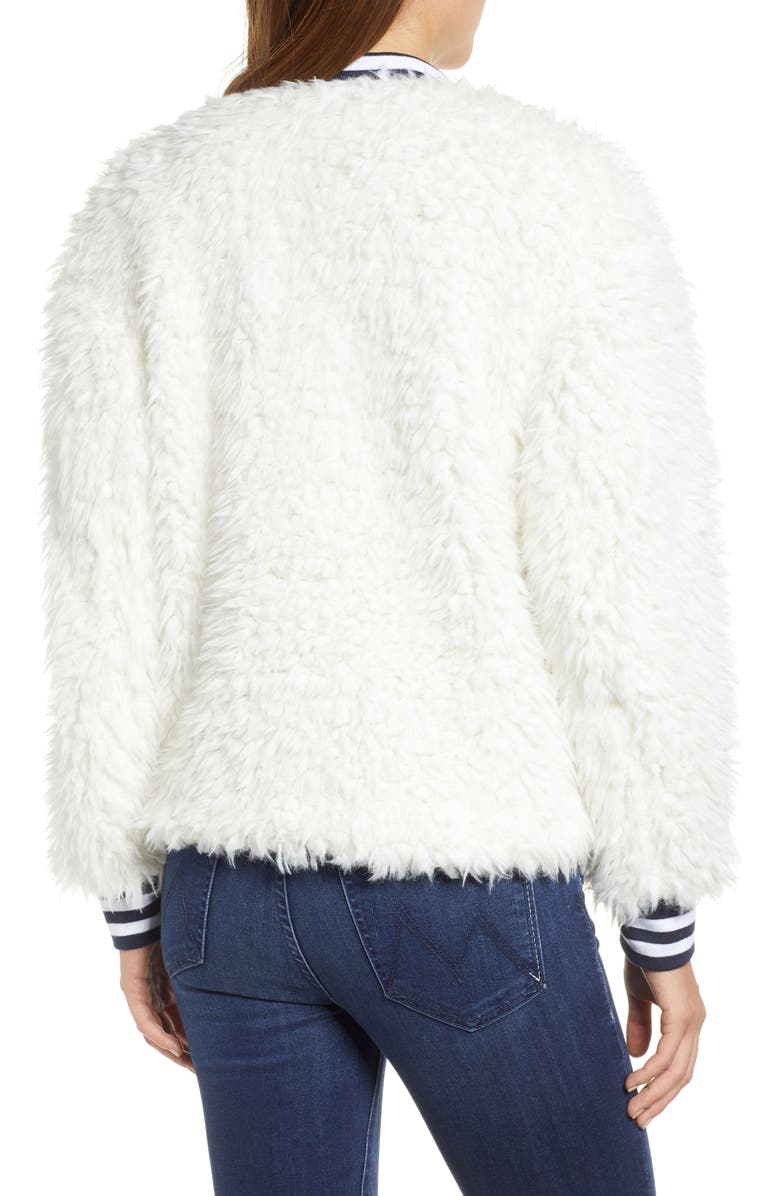 Lou & Grey Chillout Faux Fur Jacket, Alternate, color, 
