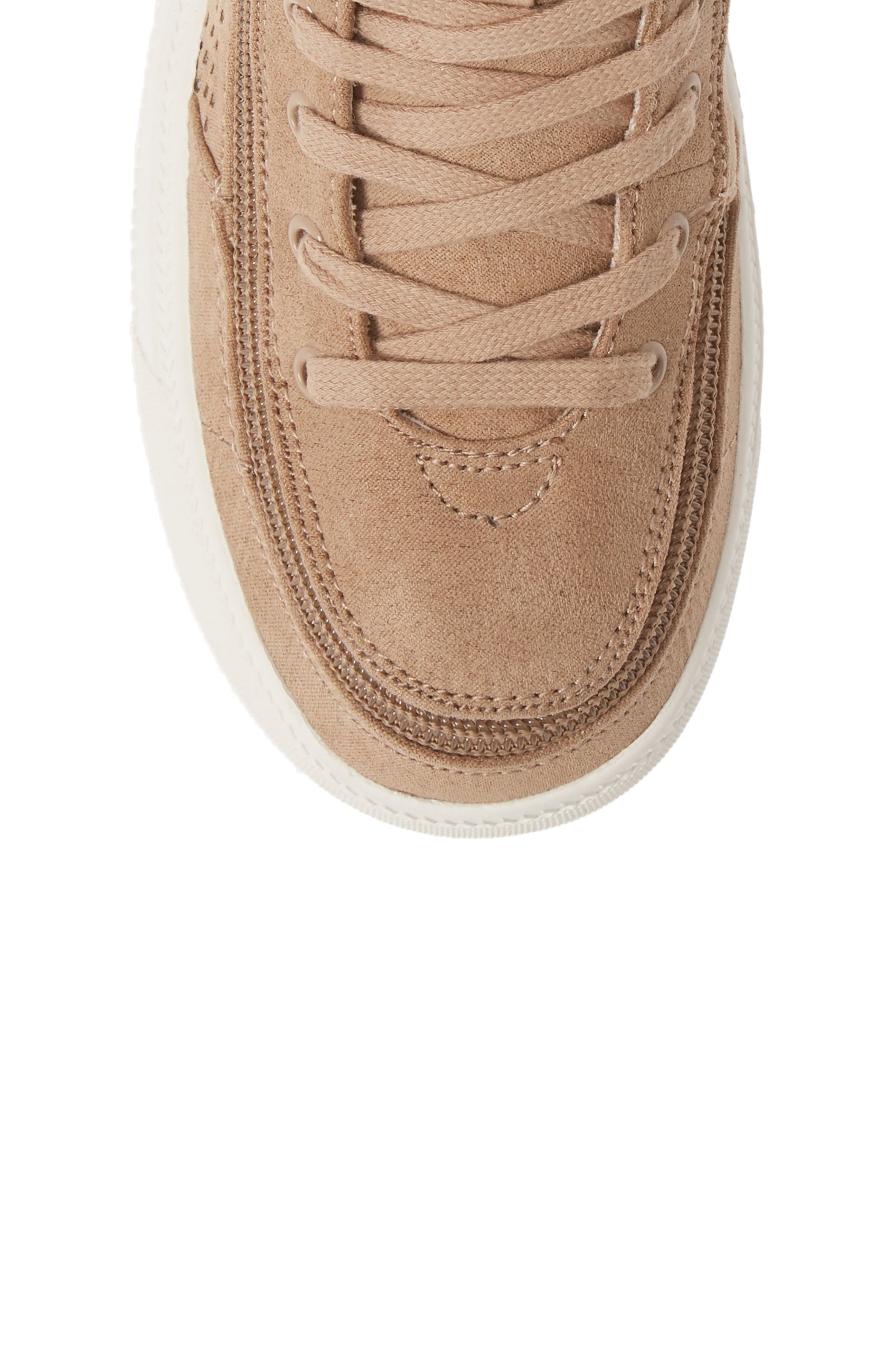 Kids' Classic Lace High Top Sneaker, Alternate, color, TAN PERF