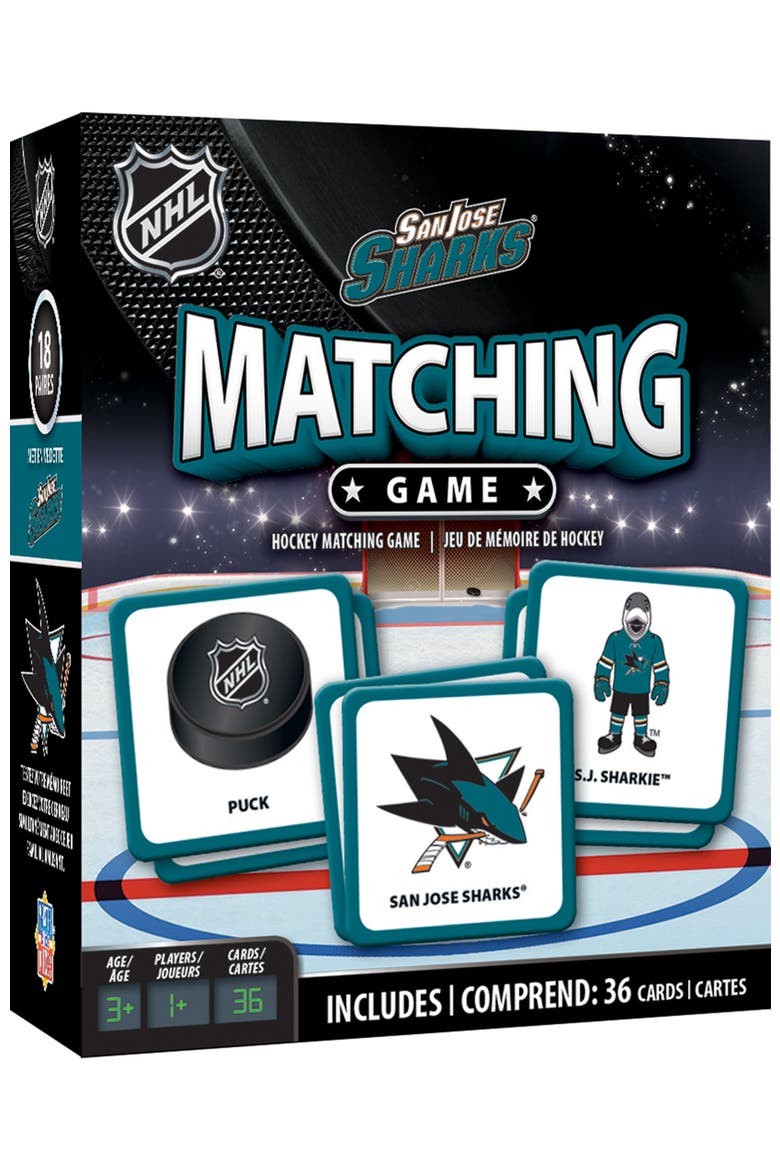 San Jose Sharks Matching Game, Main, color, Multicolor