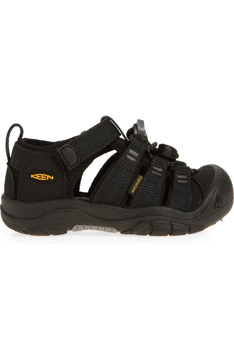 KEEN Kids' Newport H2 Sandal, Alternate, color, Black/ Keen Yellow