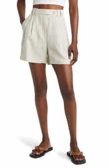 & Other Stories Releaxed Fit Linen Shorts