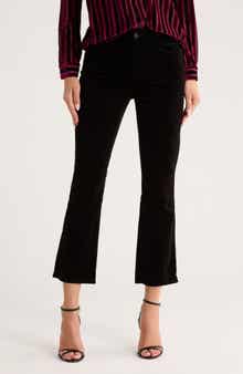 L'AGENCE Mira Ultra High Waist Crop Micro Bootcut Jeans