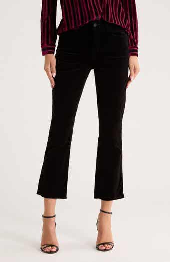 L'AGENCE Mira Ultra High Waist Crop Micro Bootcut Jeans