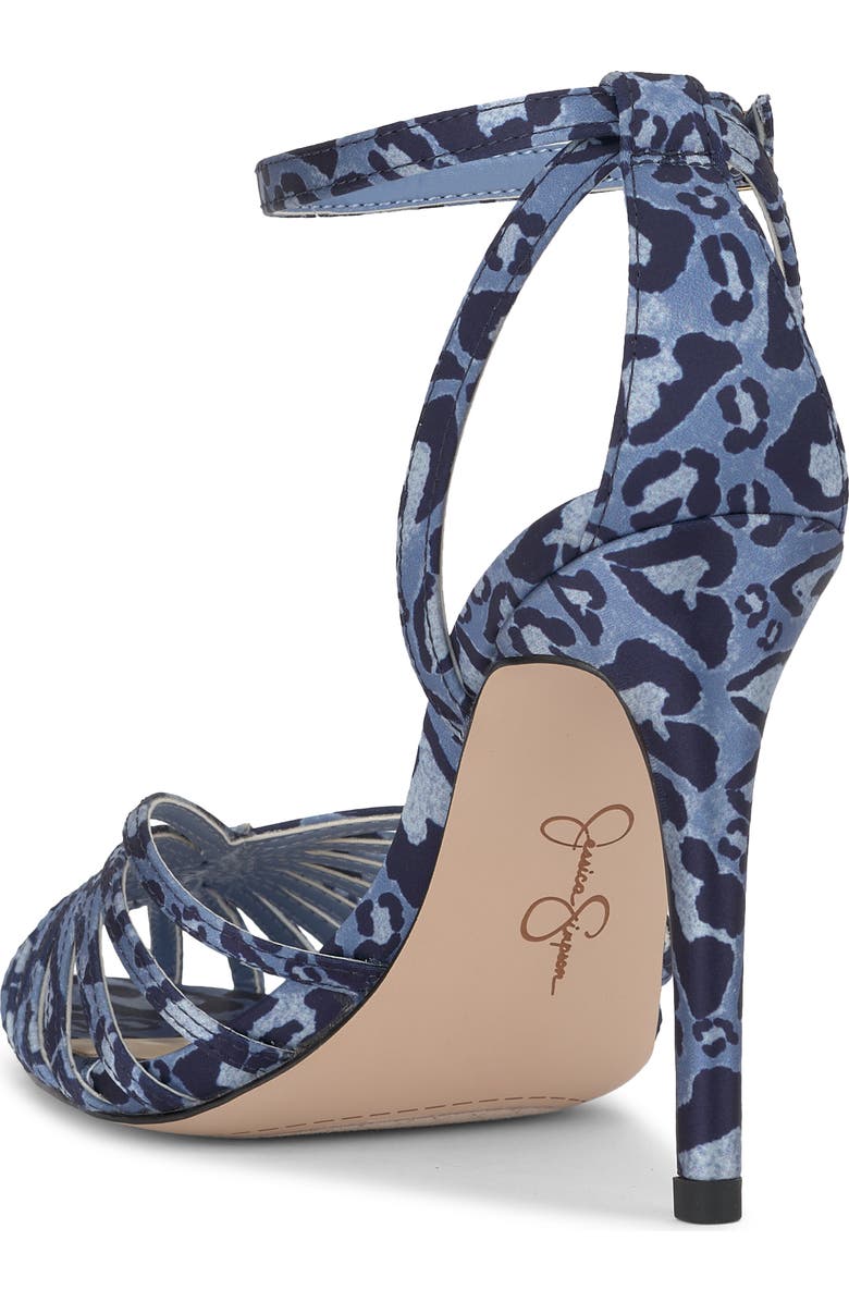 Jessica Simpson Paveri Ankle Strap Pointed Toe Pump, Alternate, color, Blue 05