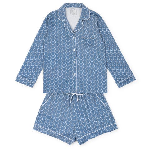 Elizabeth Women's Longsleeve Short Set