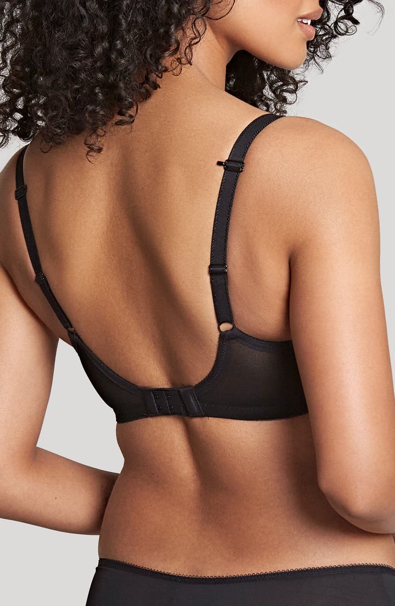 Panache Cari Underwire Spacer T-Shirt Bra, Alternate, color, Black