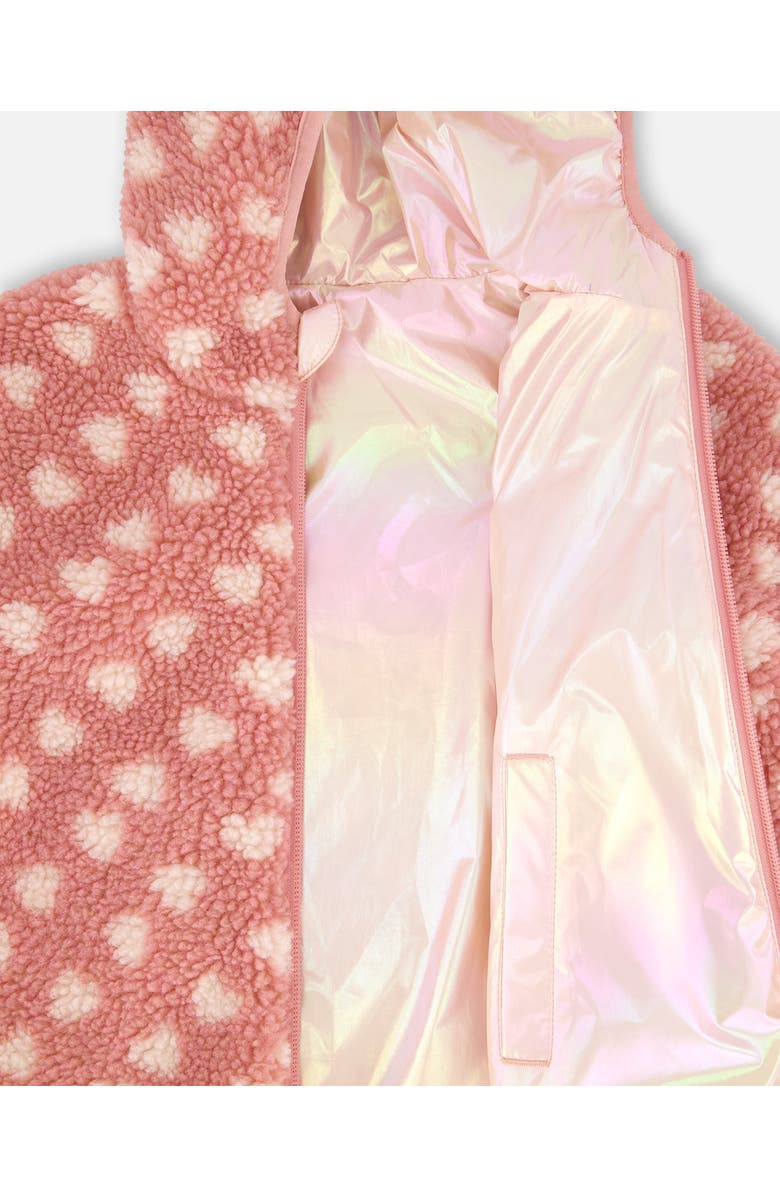 Deux par Deux Reversible Mid-Season Jacket, Alternate, color, Light Pink