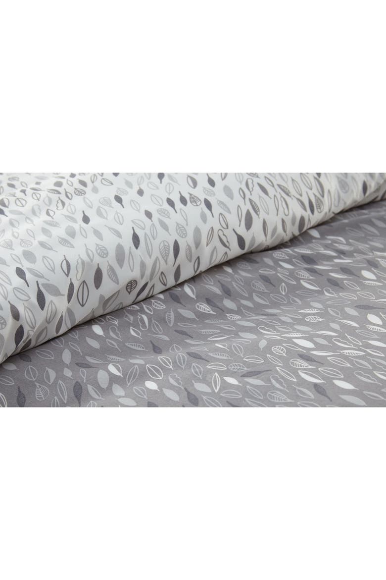 Luxury Premium Collection Oversized Comforter Set, Alternate, color, BOTANICAL LEAVES GREY