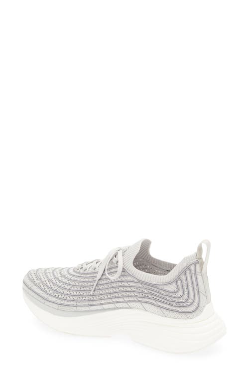 Apl Athletic Propulsion Labs Techloom Zipline Sneaker In Harb Grey/cement/anthra