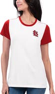 G-III 4HER BY CARL BANKS Women's G-III 4Her by Carl Banks White St. Louis Cardinals Illustration Ringer T-Shirt