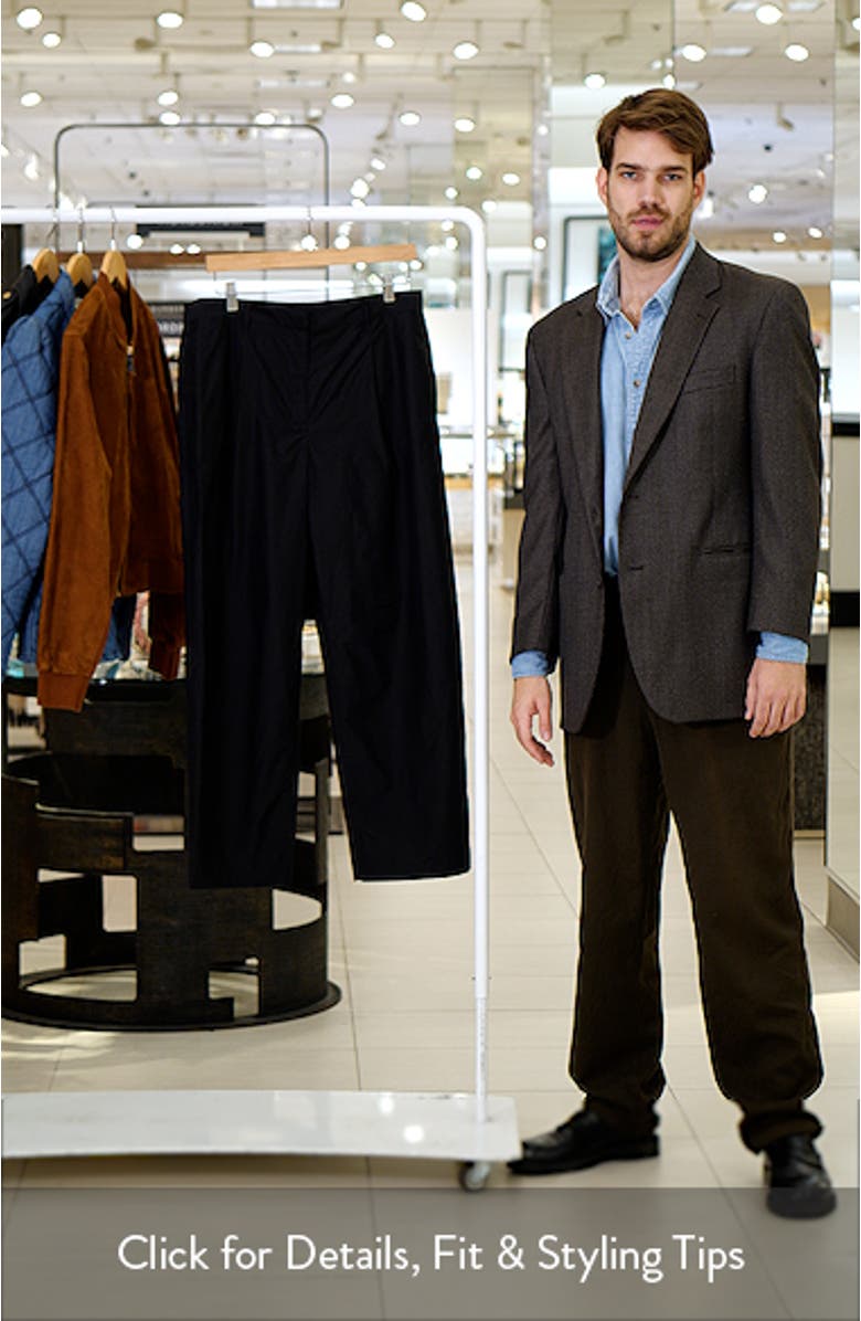 Wide Leg Crop Cotton Blend Pants, sales video thumbnail