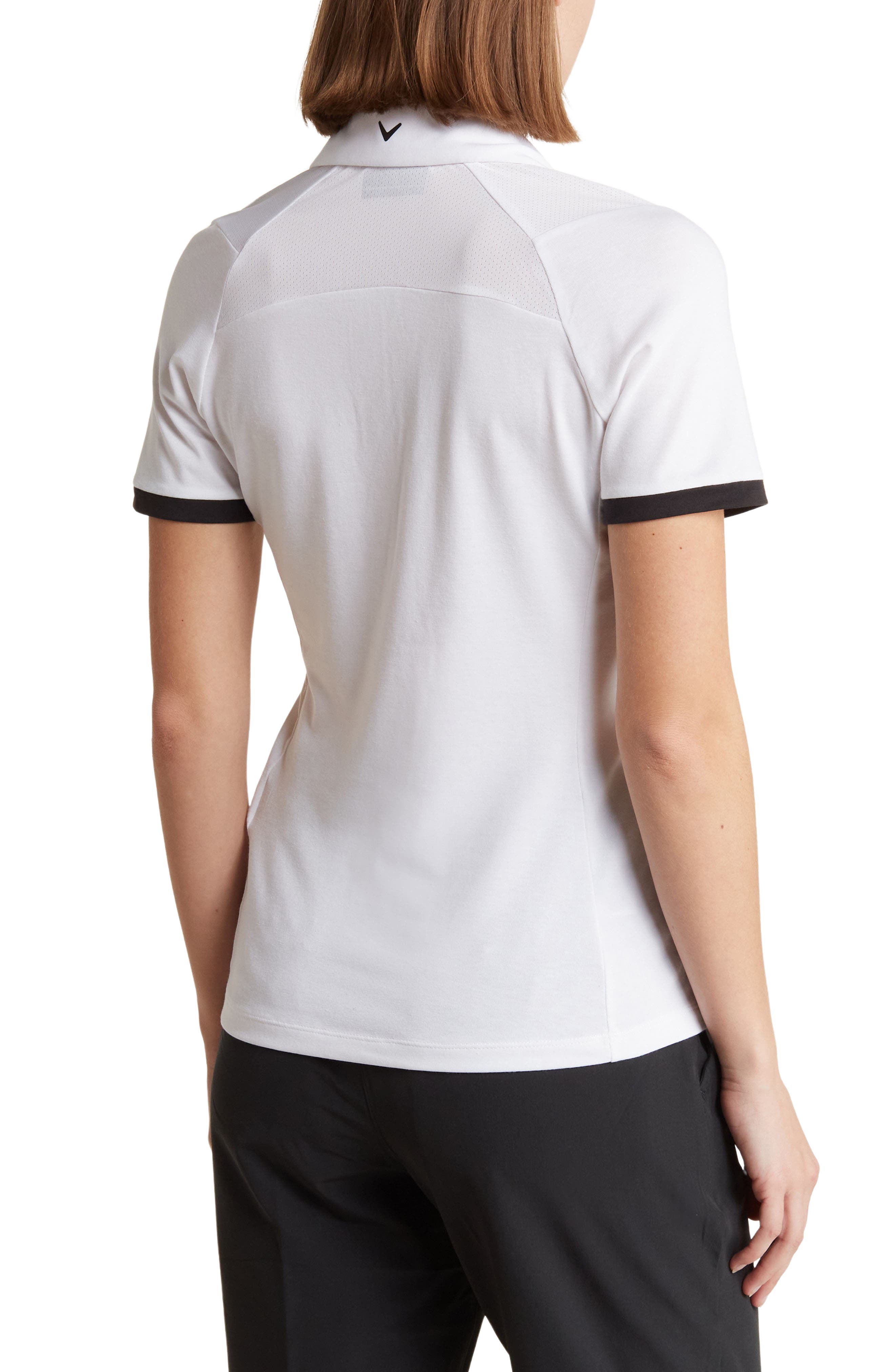 Colorblock Trim Polo - image 2