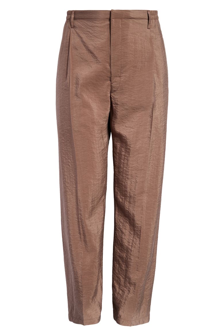 Easy Pleated Silk Blend Pants, Alternate, color, MISTY MAUVE PU813