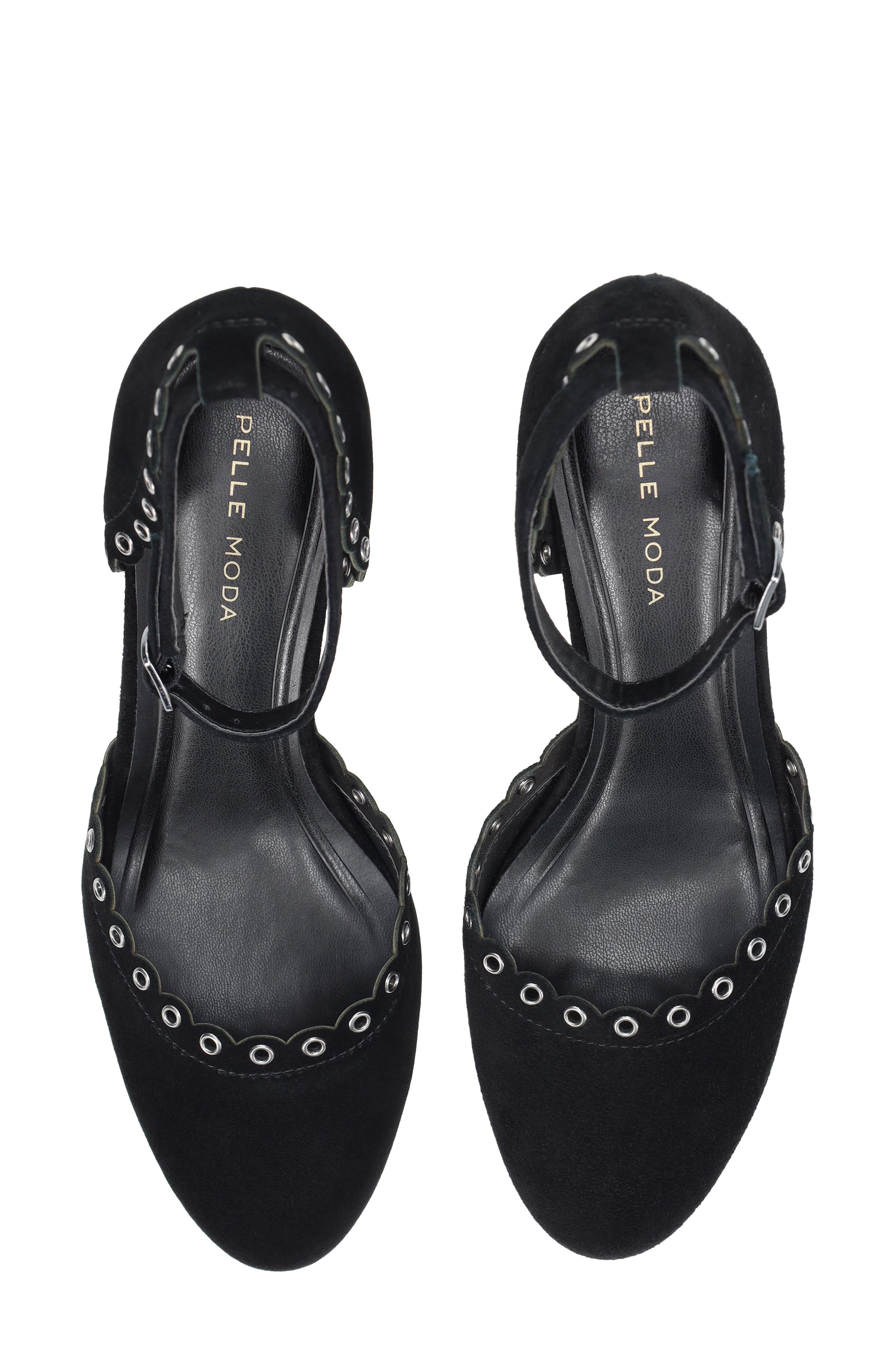 Leana Platform Pump, Alternate, color, BLACK