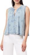 Kensie Easy Button Down Tank