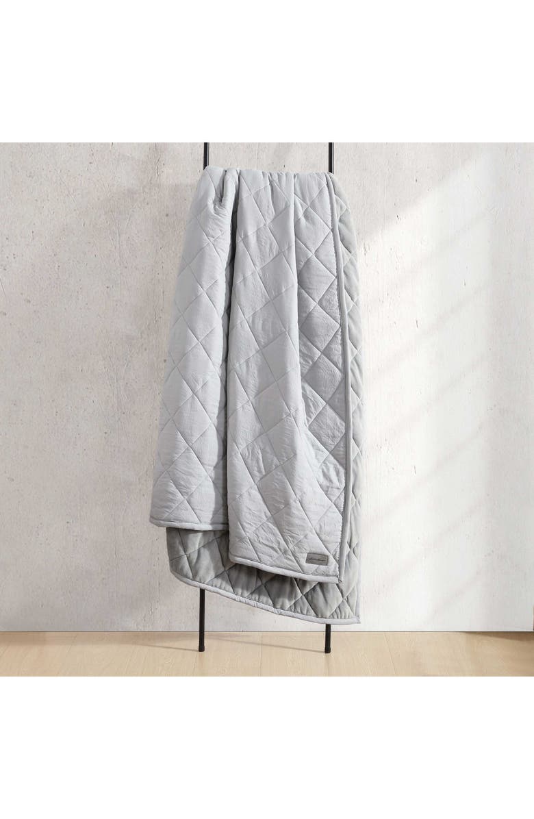 Eddie Bauer Classic Soft Solid Blanket, Alternate, color, Grey