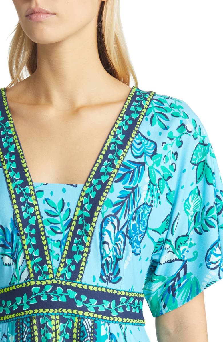 Lilly Pulitzer<sup>®</sup> Ilia Floral Maxi Dress, Alternate, color, 