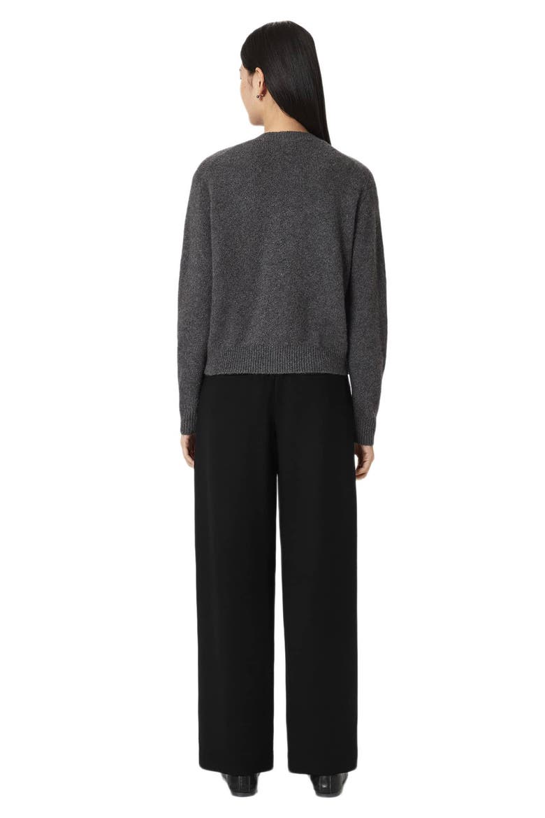Emilia Wide Leg Trousers, Alternate, color, BLACK