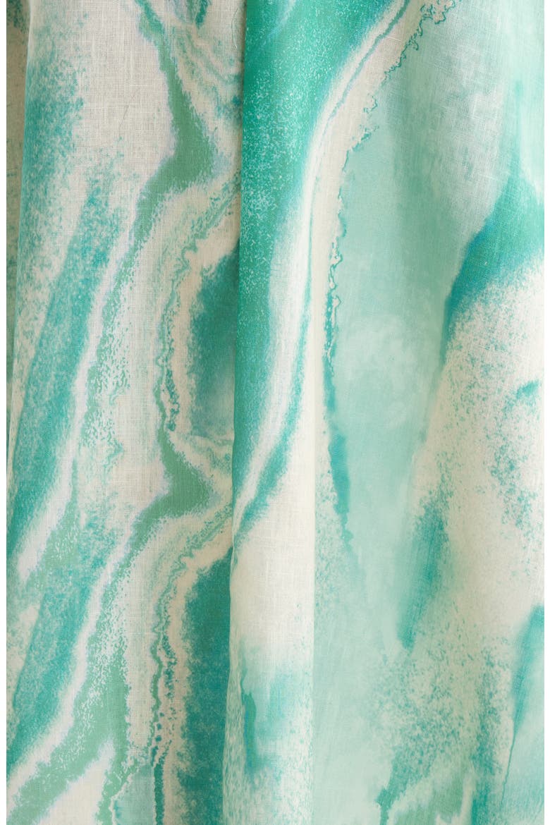 Avalon Cutout Cover-Up Maxi Dress, Alternate, color, TEAL MULTI