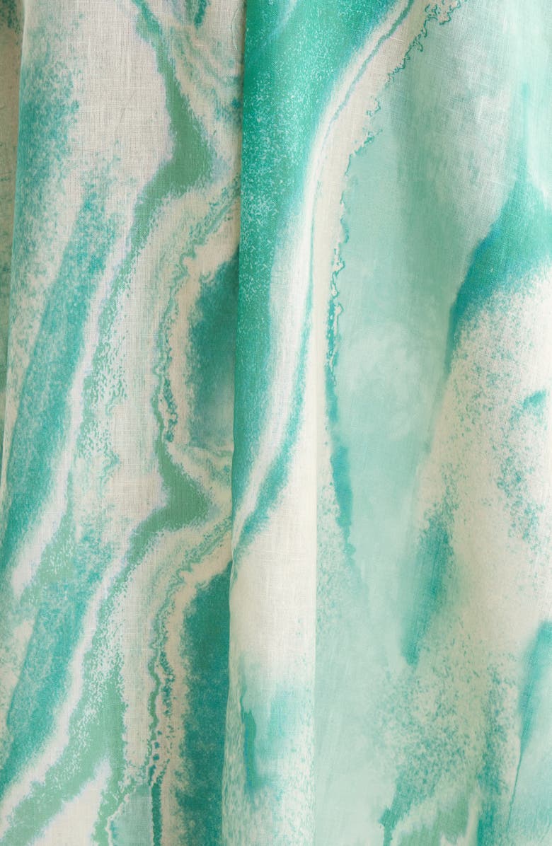 BOAMAR Avalon Cutout Cover-Up Maxi Dress, Alternate, color, Teal Multi