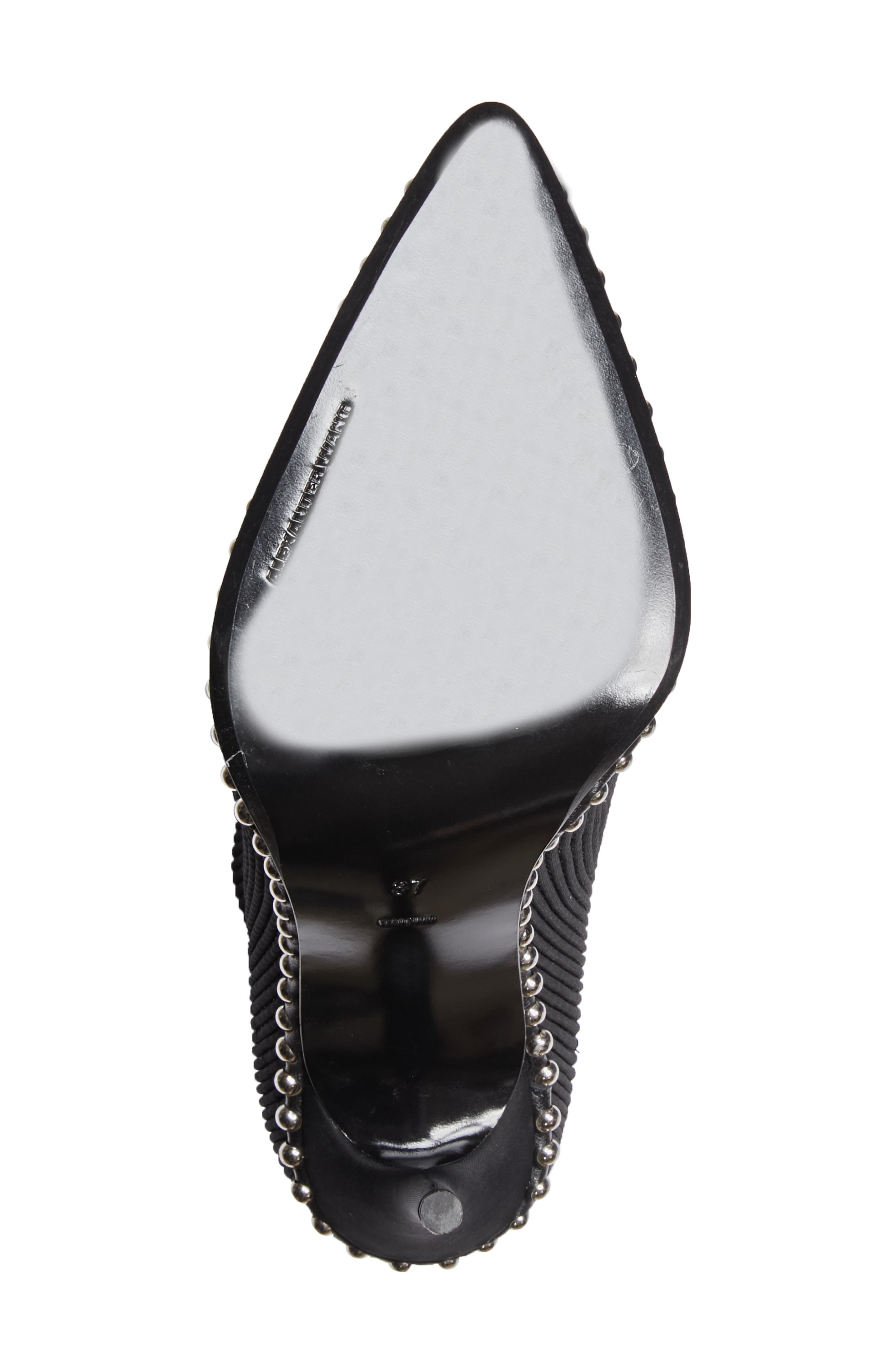 Alexander Wang Eri Studded Sock Bootie, Alternate, color, 