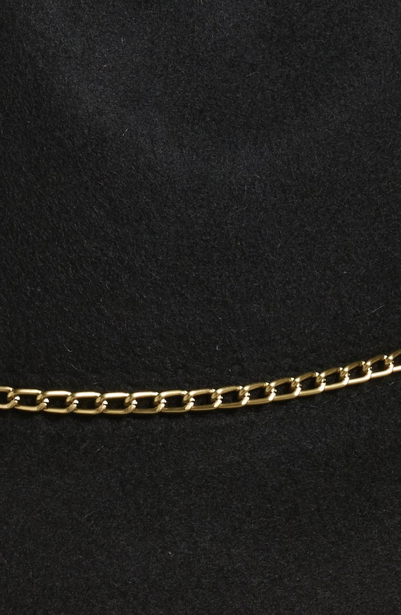 Nordstrom Chain Trim Panama Hat, Alternate, color, 