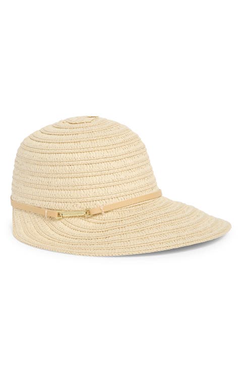Straw Visor Hat